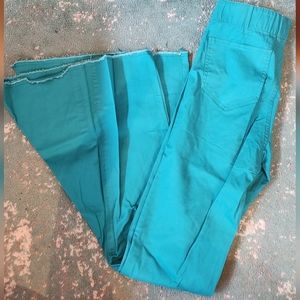 Turquoise Bell Bottoms